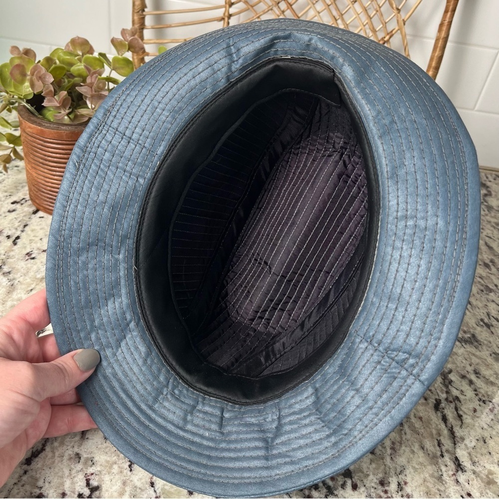 Vintage London Fog Quilted Fedora - Picture 4 of 7